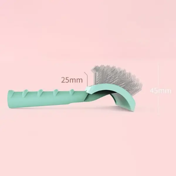 Long Pin Dog Slicker Brush Pet Brush for Long Haired Dogs Poodles Doodles Golden Doodle Brush for Grooming Removes Loose Fur - Image 5