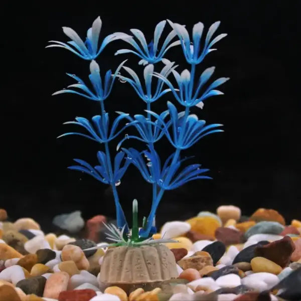 Artificial Aquarium Decor Plants Water Weeds Ornament Plastic Aquatic Plant Fish Tank Decorate Accessories Aquarium Accesories - Image 15