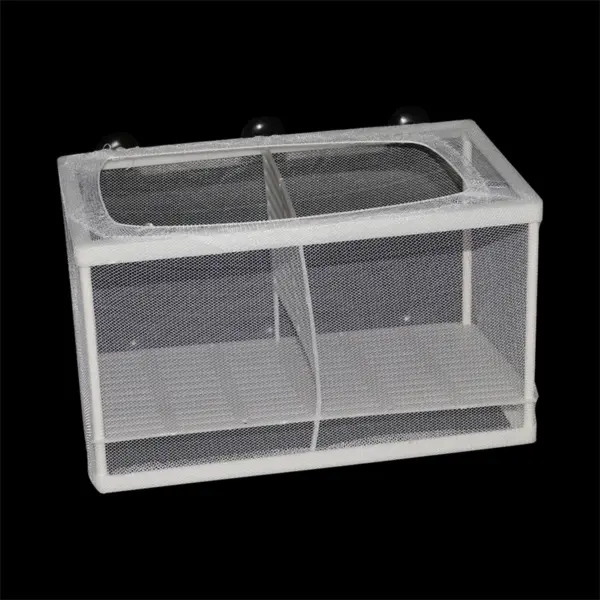 Aquarium Fisch Zucht Züchter Box Baby Fisch Brüterei Isolation Net Aquarium Inkubator Box Hängen Aquarium Zubehör Liefert - Image 12