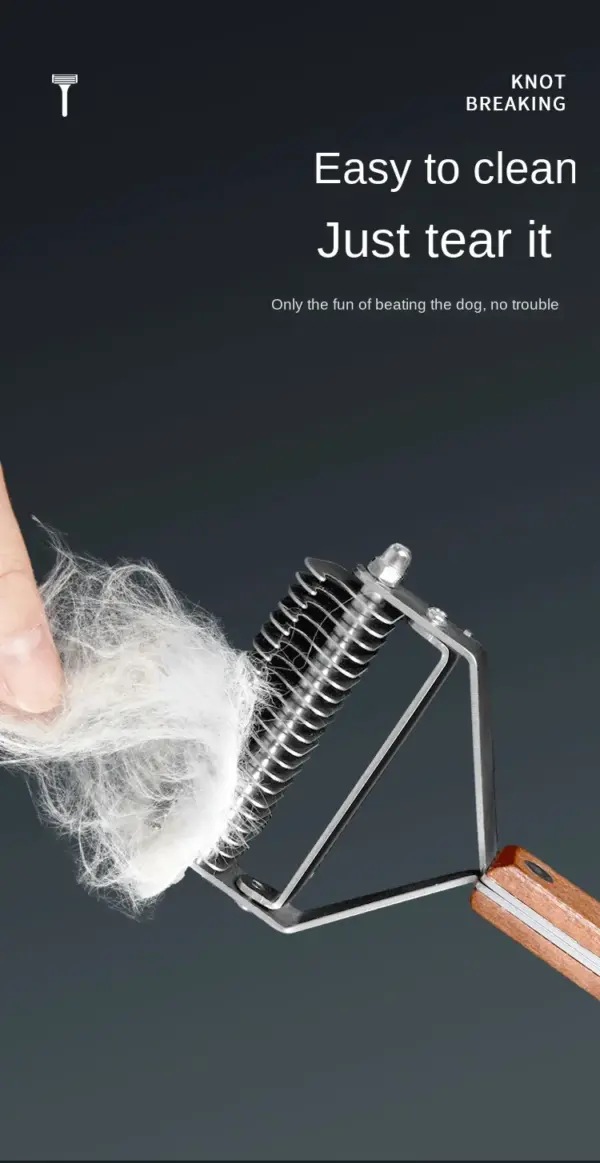 Pet Dog Brush Cat Comb Self Cleaning Pet Hair Remover Brush for Dogs Cats Grooming Tools Pets Dematting Comb Dogs Accessories - Image 13