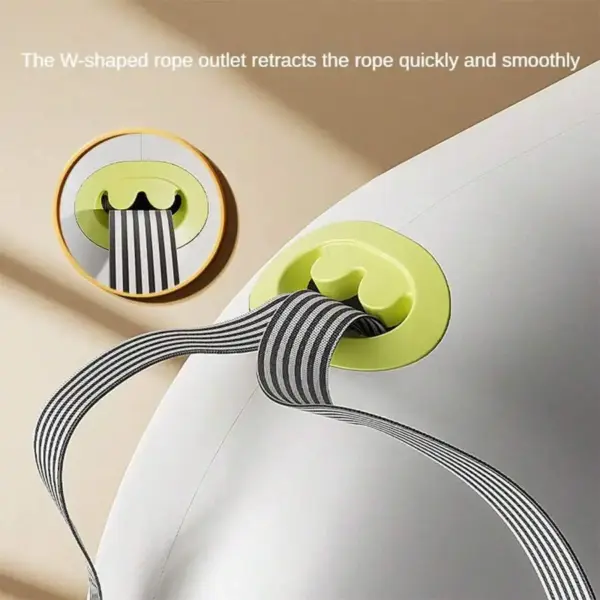 5m Retractable Dog Leash Comfortable Nylon and Plastic Pet Leash With Cartoon Print Reflective and Thick With Handle for Dogs - Image 3
