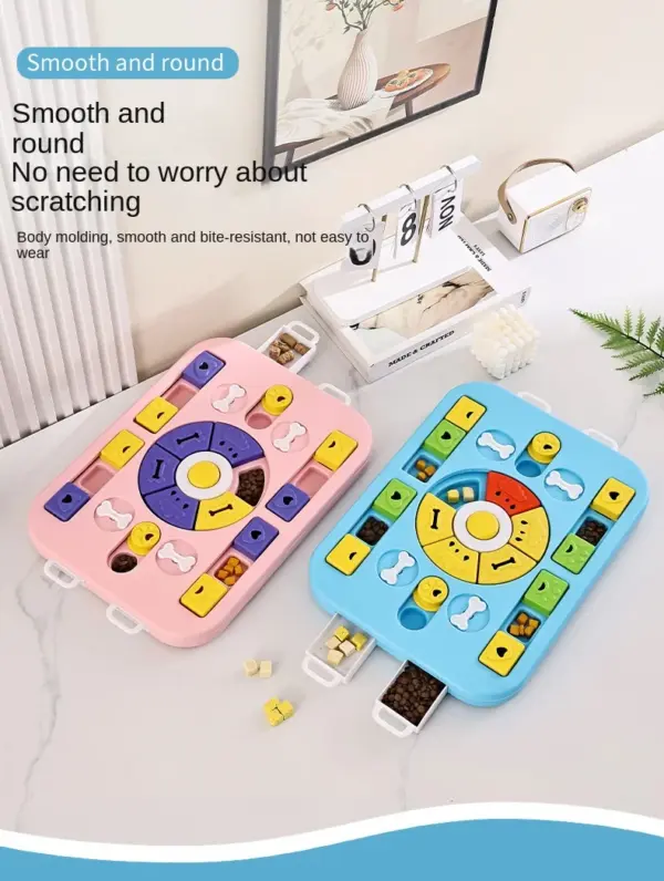 Hundespielzeug für Welpen, interaktives Hundespielzeug für das Training, Hundeanreicherungsspielzeug für große, mittelgroße und kleine intelligente Hunde, Haustier-Puzzles - Image 10