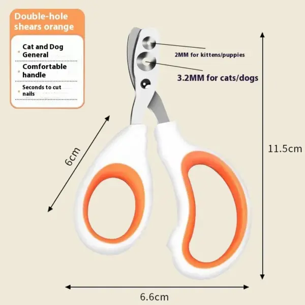 1PC Katze Nagelknipser Mit Runden Löchern Haustier Hund Und Katze Nagelknipser Anti-bleeding Katze Nagelknipser Anti-unfall Verletzungen - Image 11