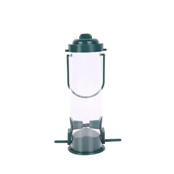 Multiple Holes Bird Feeder Automatic Foot Feeding Tool Pet Bird Feeder Outdoor Hanging Pet Food Dispenser for Flying Animals - Image 7