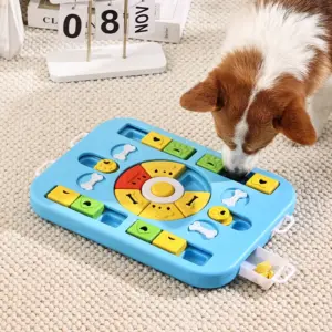 Hundespielzeug für Welpen, interaktives Hundespielzeug für das Training, Hundeanreicherungsspielzeug für große, mittelgroße und kleine intelligente Hunde, Haustier-Puzzles