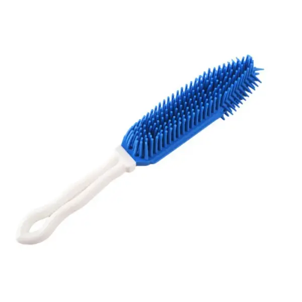 Dog Bathing Massage Brush Puppy Grooming Hair Remover Shower Combs Dog Soft Long Handle Bath Brush Cat Cleaning Accessories ﻿ - Image 9