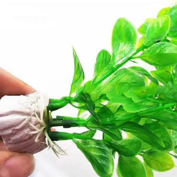 Artificial Grass Aquarium Ornament Plants Water Plant Plastic For Fish Tank Accessories simulation aquatic plant - Image 10