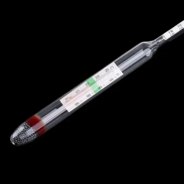 Aquarium-Glas-Hydrometer, Fisch für Wassertemperatur-Thermometer für Salzwasser-Meeresaquarien, Bereich 1,000–1,060 - Image 4