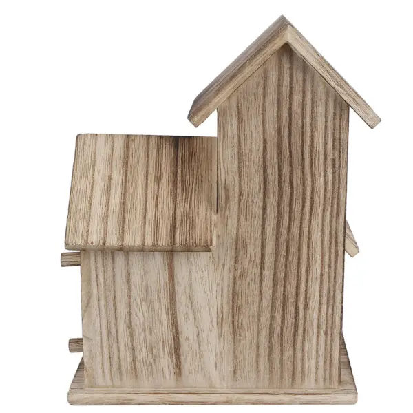 Wooden Birdhouse Small Outdoor Garden Bird Nesting Box Bird House Pet Supplies Decoration for Birds Swallows Parrots - Image 10