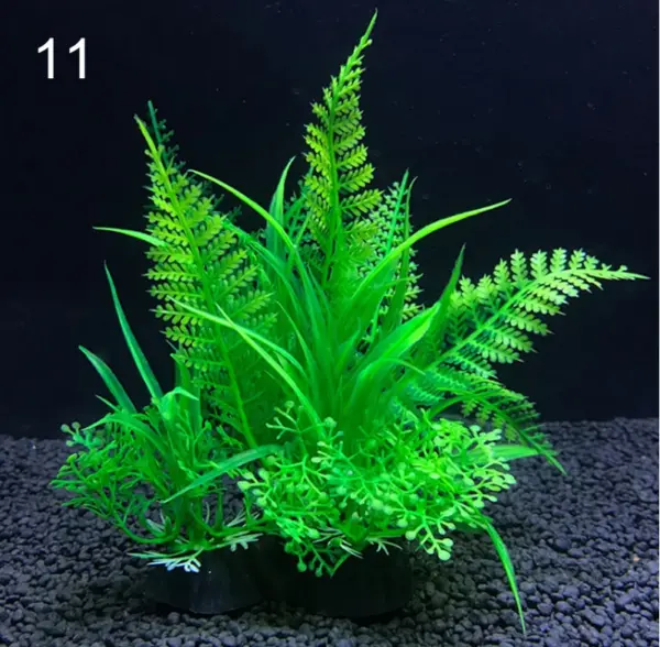 Aquarium decoration a variety of simulated plants aquatic plants aquatic plants aquarium plants decorative products - Image 11