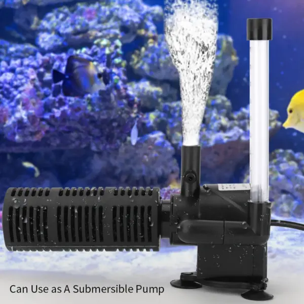 3 in 1 Aquarium Internal Filter Silent Aquarium Water Purifier Waterproof Submersible Fish Tank Filter Aquarium Accessories - Image 5