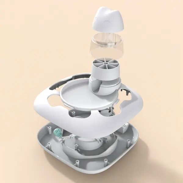 Katzen und Hunde spielen Partner Raubtier maschine interaktive Haustier Katze Spielzeug Puzzle Slow Food Training USB Aufladen Katzen futter Spielzeug Haustier sup - Image 6