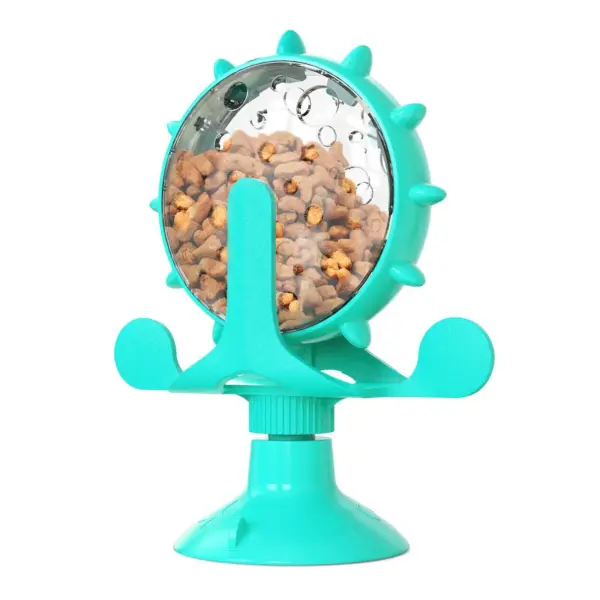 Hund Katze Fütterung Interaktive Rad Spielzeug Haustier Undichte Futter Training Ball Langsam Hund Feeder Lustige Hund Rad Haustier Produkte - Image 9