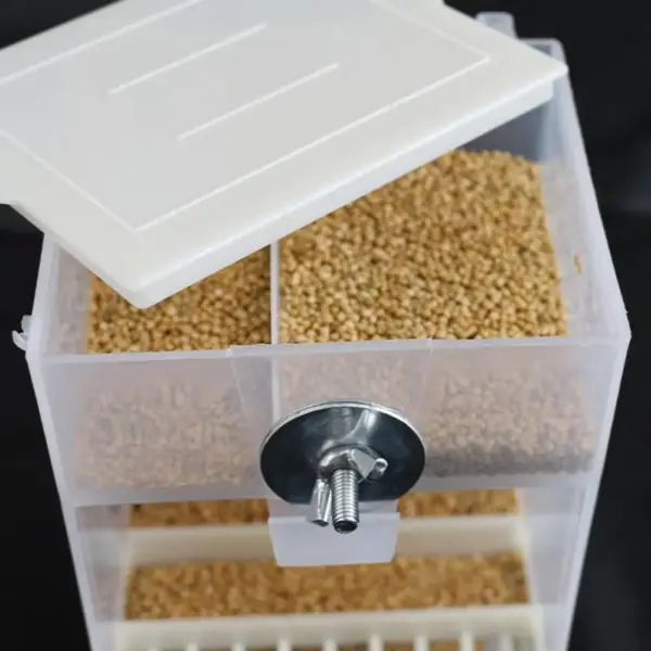 Automatic Parrot Feeder for Small Birds, PP, Convenient, Spacious, No Mess, Anti-Splash - Image 5