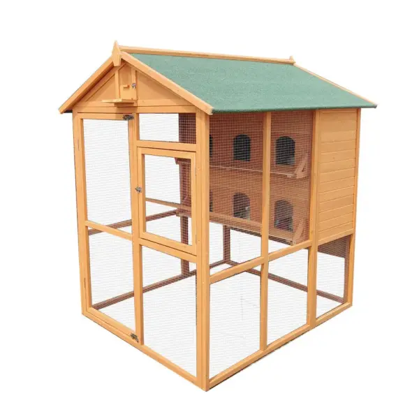 Manufacturer Outdoor Wooden Bird Cage Bird Nest Solid Wood  Cage  Cage  Nest Large  Breeding Special Cag - Image 5