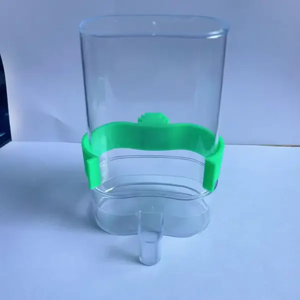 Automatic Bird Water Dispenser Bird Drinking Feeder Transparent Bird Cage Water Fountain for Budgie Cockatiel Lovebird Canary - Image 5