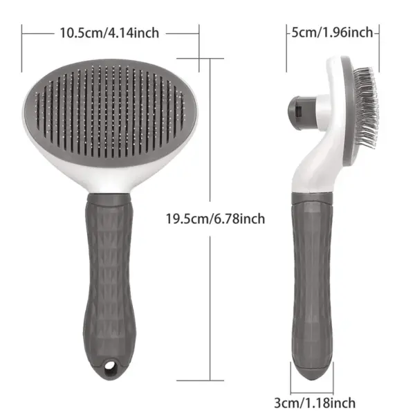 Pet Dog Brush Cat Comb Self Cleaning Pet Hair Remover Brush For Dogs Cats Grooming Tools Pets Dematting Comb Dogs Accessories - Image 6