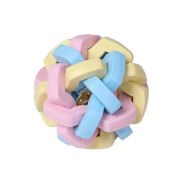 Hundebälle mit Glocken-Sound, Hüpfball aus Gummi für kleine Hunde, Welpen, interaktiv - Image 8