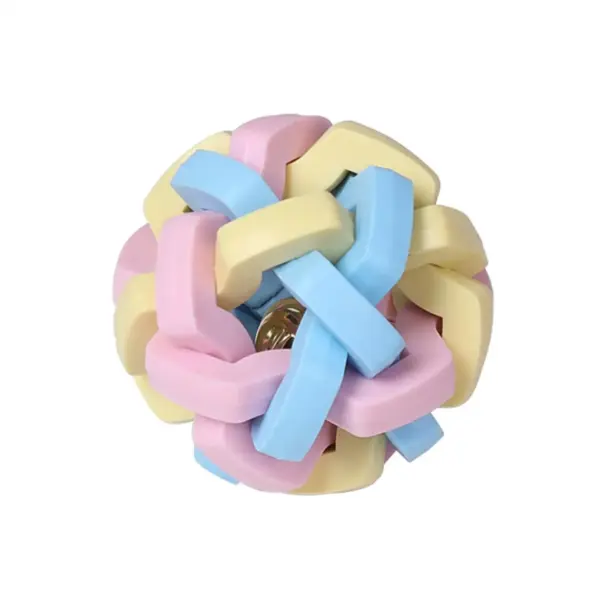 Hundebälle mit Glocken-Sound, Hüpfball aus Gummi für kleine Hunde, Welpen, interaktiv - Image 4