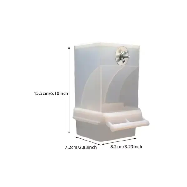 Parrot Bird FeederSpill-proof Automatic DispenserSplash-proof Outside FeederBird FeederTiger PeonyPhoenixBird Supplies - Image 7