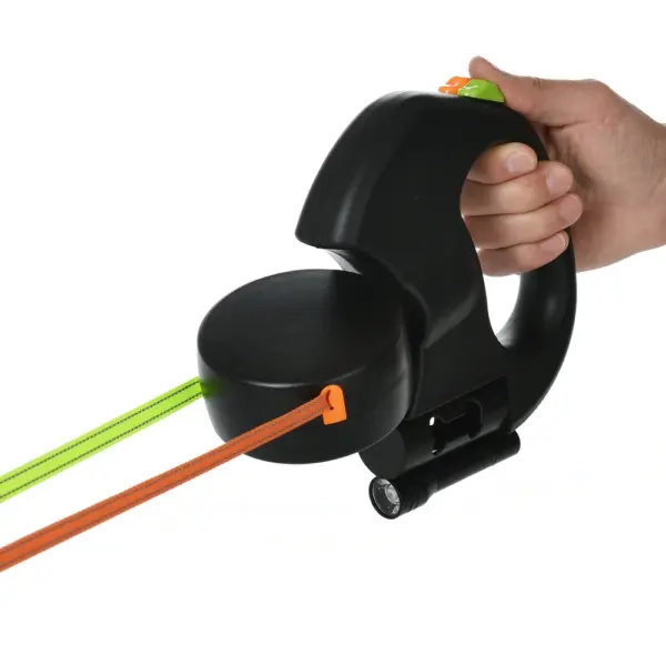 Retractable Dog Leash Lead For Small Dogs Cats Outdoor Walking With Lights Puppy Long Nylon Traction Rope Yorkshire Supplies - Image 7