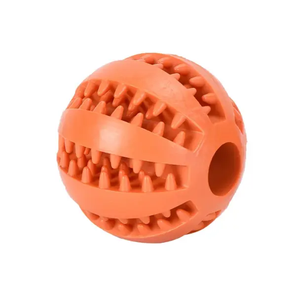 Hund Spielzeug Ball Interaktive Gummi Bälle Welpen Kauen Spielzeug Haustier Zahn Reinigung Ball Katzen Haustiere Lebensmittel Behandeln Feeder Silikon Bälle Spielzeug - Image 9