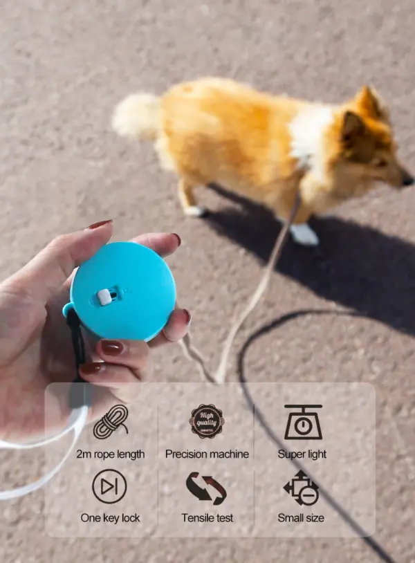 Retractable 2M Dog Leash Automatic Freely Dog Puppy Cat Traction Rope Belt Dog Leash - Image 16