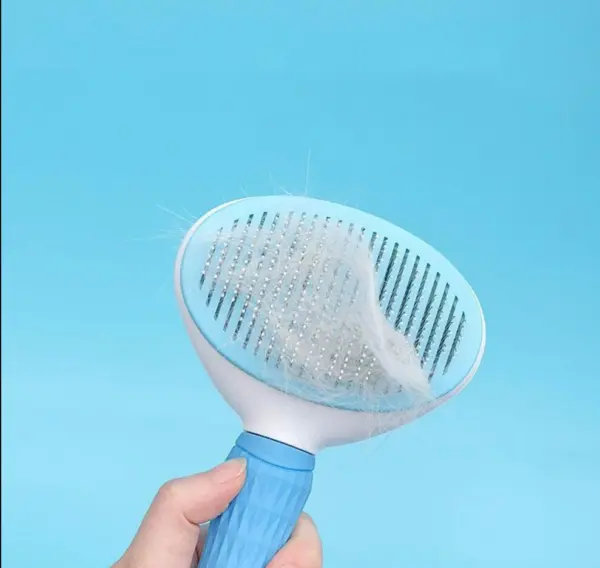 Haustier Hund Haar Bürste Katze Kamm Pflege Und Pflege Katze Pinsel Edelstahl Kamm Für Lange Haare Hunde Reinigung Haustiere Hunde Zubehör - Image 4