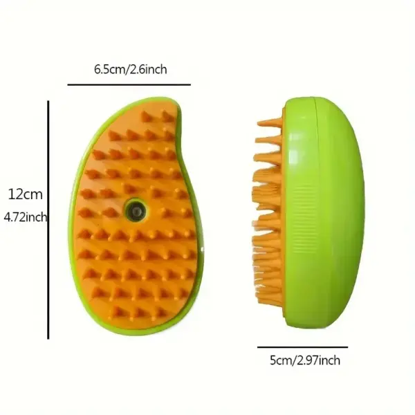 Steamy Dog Brush Electric Spray Cat Hair Brush 3 In1 Dog Steamer Brush for Massage Pet Grooming Removing Tangled and Loose Hair - Image 11