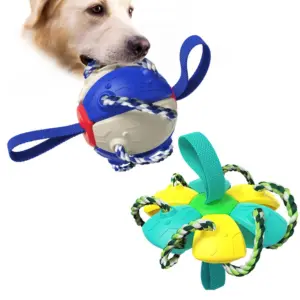 Hund Fußball Interaktives Spielzeug Auto Erweitern Training Spielzeug Outdoor Frisbee Haustier Spielzeug Hund Training Tools