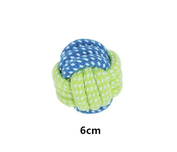 Haustier-Hundespielzeug für große und kleine Hunde, interaktives Baumwollseil, Mini-Hundespielzeug, Ball für Hunde, Zubehör, Zahnbürste, Kauspielzeug für Welpen - Image 11