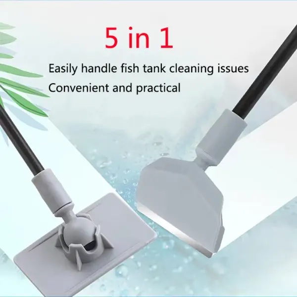 Aquarium Aquarien Reinigungswerkzeuge Kit Algen Tank Reiniger Set Aquarium Reiniger Aquarium Netz Schaber Schwamm Zubehör - Image 22
