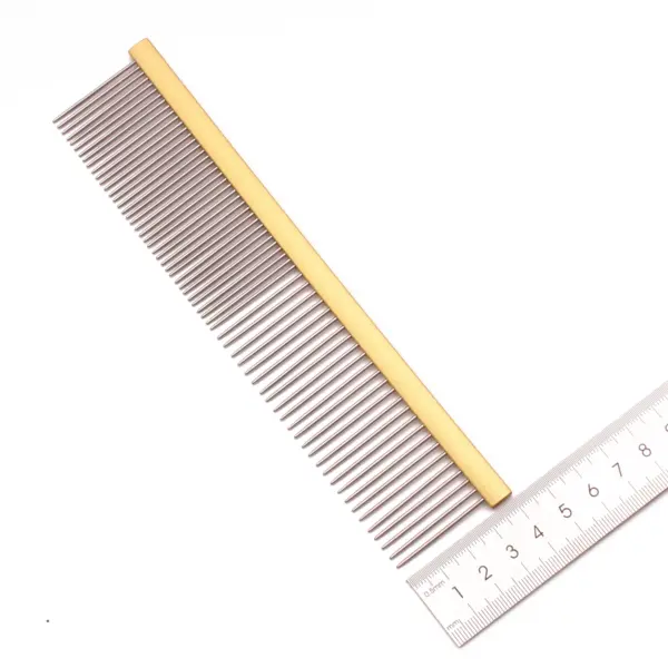Hund Kamm Groomer Kamm für Haustier Katze Flur Kämme Haarbürste Katze Hund Pflege Kamm Hund Haarpflege Dropshipping C7905 - Image 4