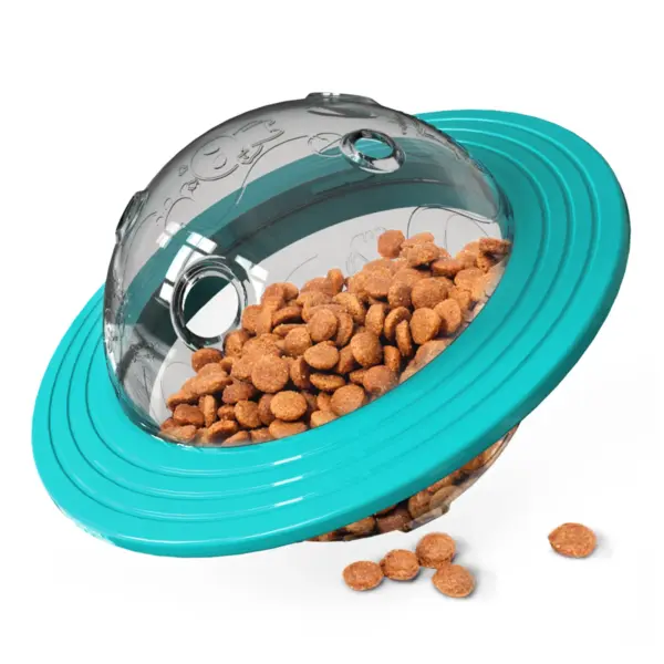 Interaktiver Leckerli-Ball für Hunde zum Auslaufen von Speisen für kleine und große Hunde. Verbessern Sie das IQ-Trainingsspielzeug. Dackel-Spielzeug für Welpen mit langsames Futter - Image 3
