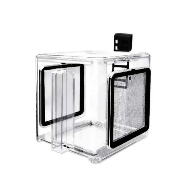 Aquarium Acrylic Fish Tank Breeder Box Isolation Box Detachable Fishbowl Ornamental Incubation Spawning Room Pneumatic Breeding - Image 5