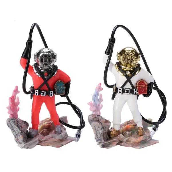 Aquarium Landscaping Oxygen Pneumatic Toy Diver Ecological Fish Tank Decorations - Image 11