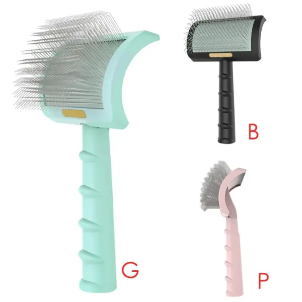 Long Pin Dog Slicker Brush Pet Brush for Long Haired Dogs Poodles Doodles Golden Doodle Brush for Grooming Removes Loose Fur - Image 11