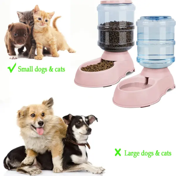 3,8 L Große Kapazität Pet Feeder Schüsseln Kleine Hundefutter Schüssel Automatische Wasser Dispenser Hund Katze Futter Wasser Schüssel Welpen haustier Zubehör - Image 18