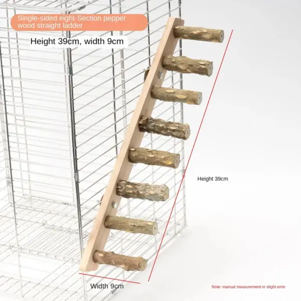 4/6/8 Step Bird Climbing Ladder Pet Interactive Ladder Parrot Grinding Claws and Teeth Climbing Toy Interactive Bird Accessories - Image 7