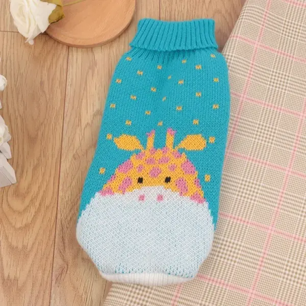Cat Clothes Gatos Sweater Pet Dog Clothing for Small Medium Puppy Dogs Cats Winter Warm Coat Teddy Pug Jacket Soft Vest New - Image 15