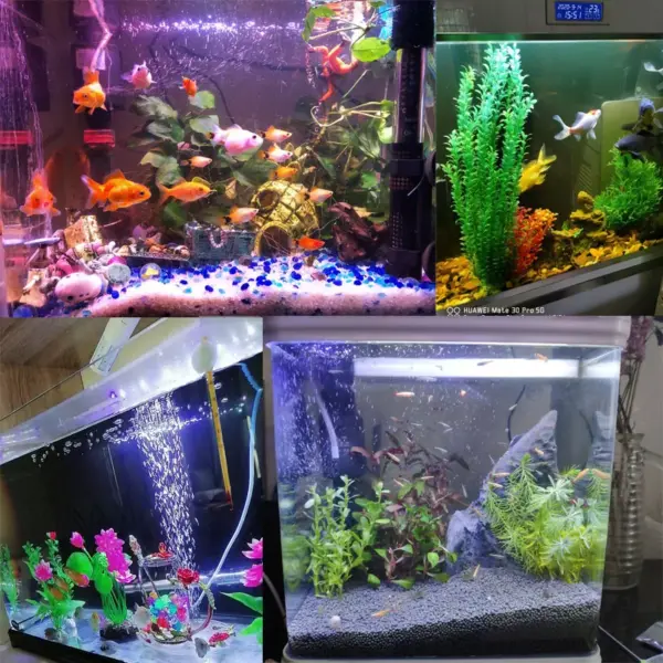 14-58CM Aquarium Light Fish Tank Submersible Light Lamp Waterproof Underwater LED Lights Aquarium Lighting - Image 5