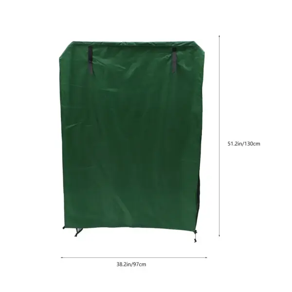 Bird Cage 97x60x130CM Proof Outdoor Protective Cover for Large Cages Bird Cage Cover Aviary Waterproof - Image 7