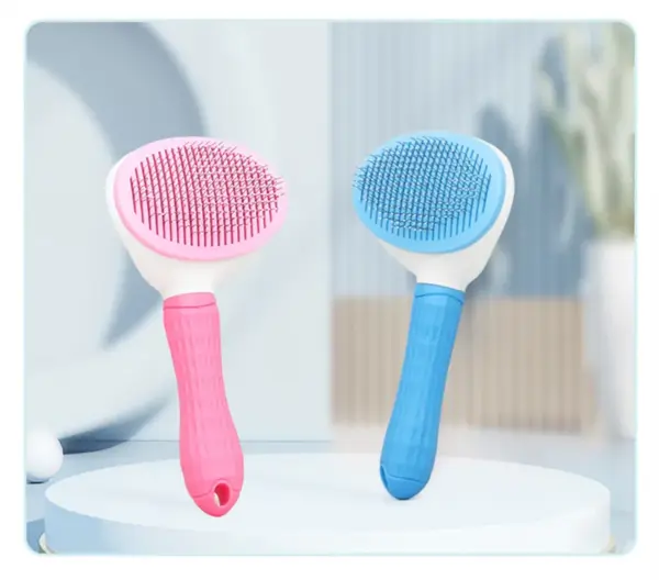 Hair Remover Brush Dog and Cat Non-slip Beauty Brush Dog Grooming Equipment Pets Stainless Steel For Dogs Pet Hair Removal Comb - Image 11