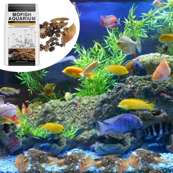 Aquarium Alder Cones Natural Fish Tank's pH Lowerer Aquarium Decorations & Accessories Multifunctional Fish Tanks Botanicals - Image 12