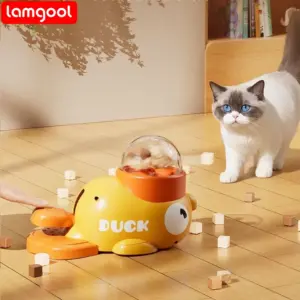 Katze Spielzeug Katze Automatische Feeder Katze Interaktives Spielzeug Haustier Automatische Lebensmittel Behandeln Dispenser Pet Snack Feeder Hund Training Haustier