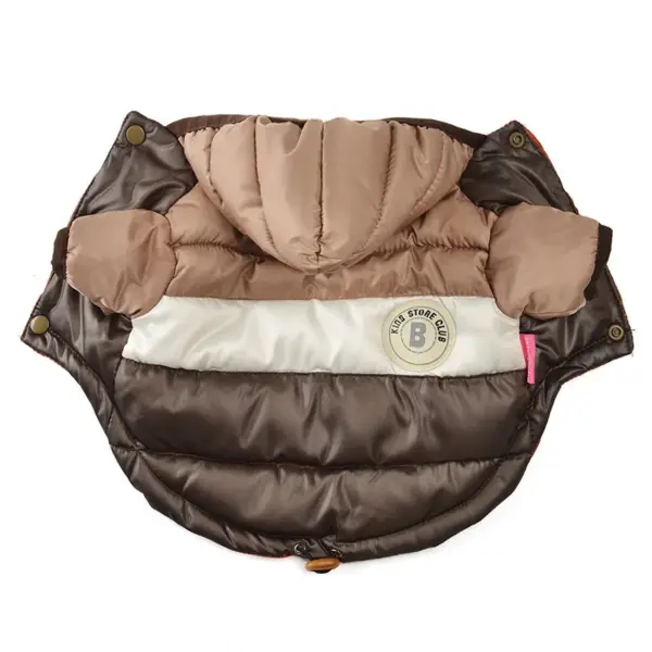 Winter Thickened Puppy Clothes Bright Dog Cotton Jacket Waterproof Pet Coat Small Dog Clothing Chihuahua French Bulldog Clothing - Image 5