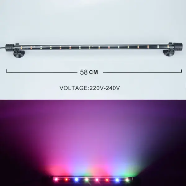 14-58CM Aquarium Light Fish Tank Submersible Light Lamp Waterproof Underwater LED Lights Aquarium Lighting - Image 16