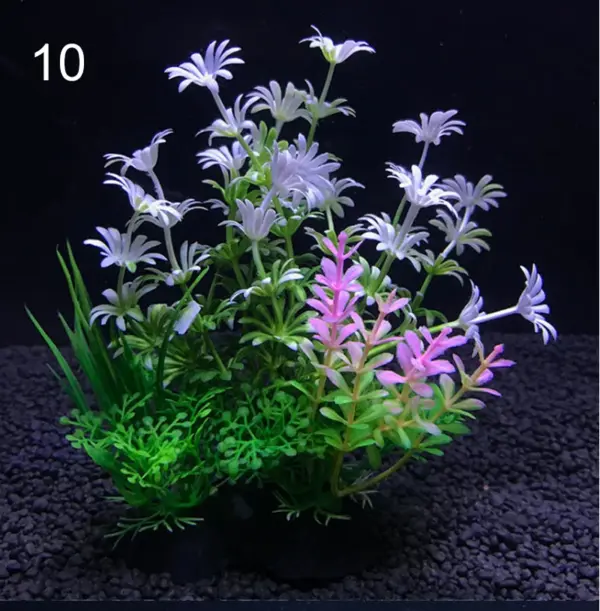 Aquarium decoration a variety of simulated plants aquatic plants aquatic plants aquarium plants decorative products - Image 10
