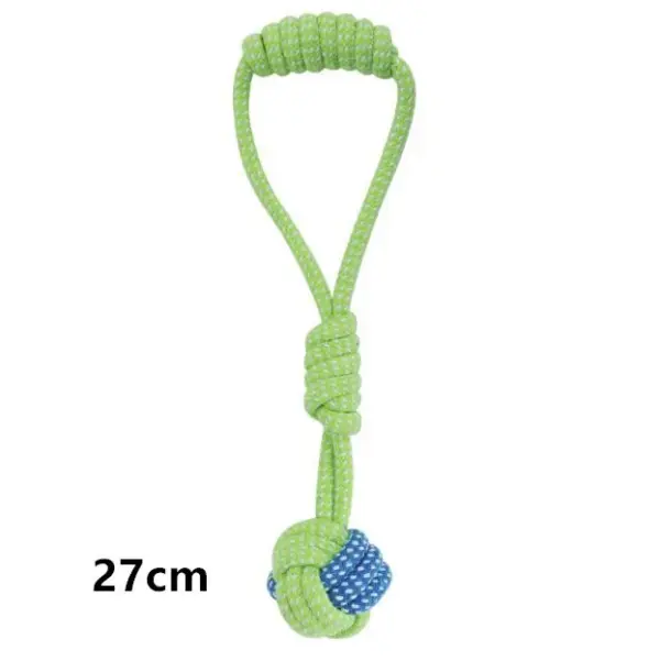 Haustier-Hundespielzeug für große und kleine Hunde, interaktives Baumwollseil, Mini-Hundespielzeug, Ball für Hunde, Zubehör, Zahnbürste, Kauspielzeug für Welpen - Image 13