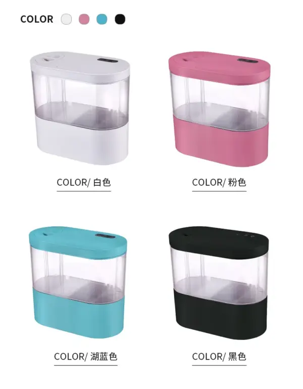 USB Mini Desktop Aquarium Built-in Water Pump / LED light / Filter Self circulation and self circulation goldfish tank - Image 18